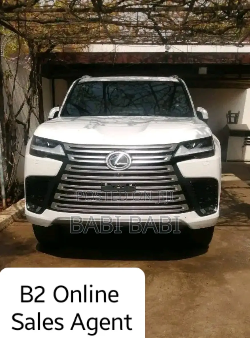 New Lexus LX 2023 White