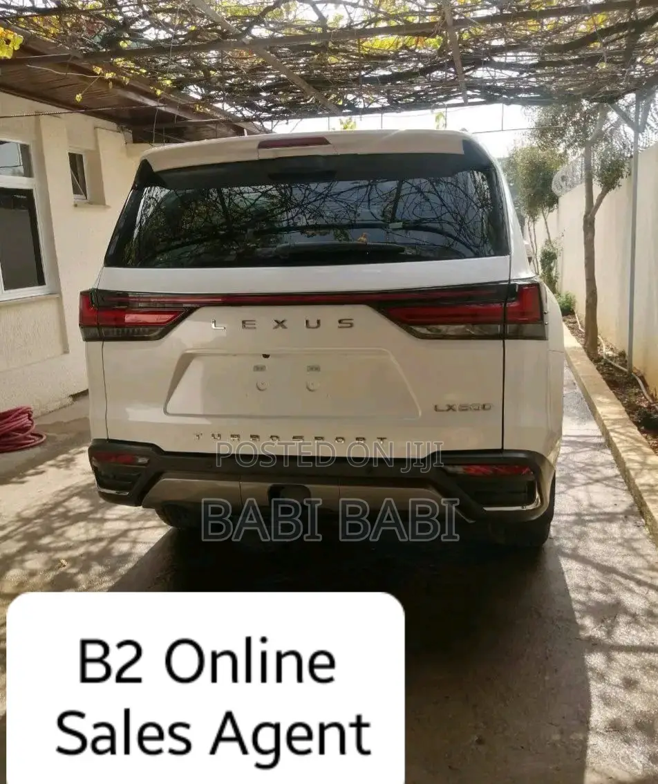 New Lexus LX 2023 White