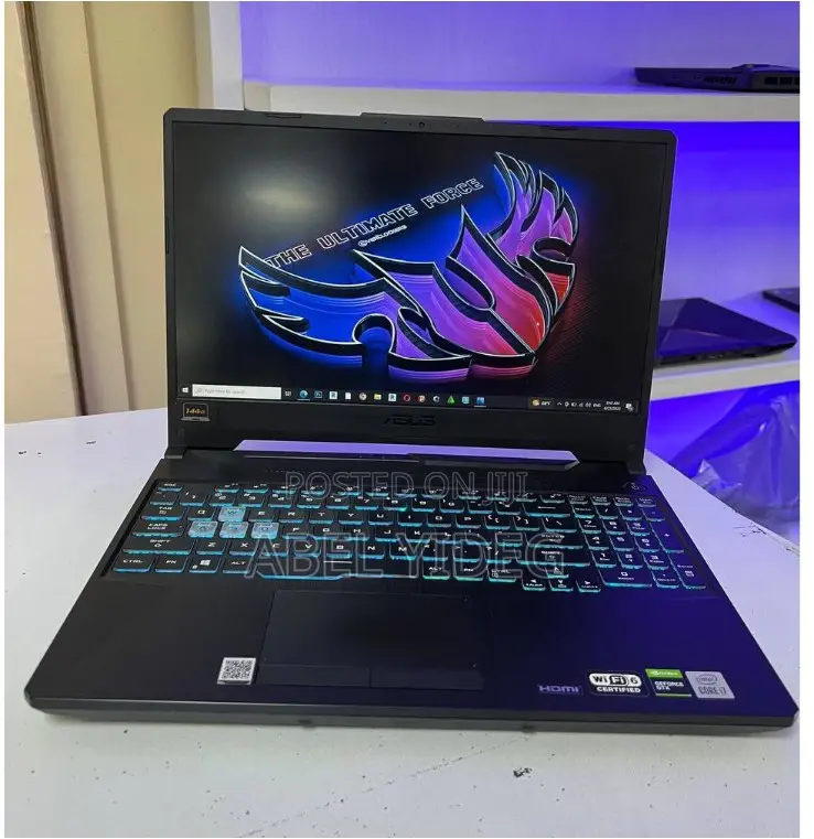 New Laptop Asus TUF Dash F15 8GB Intel Core I7 SSD 512GB