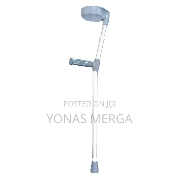 Elbow Crutches Push-button Height Adjustment, Comfortable