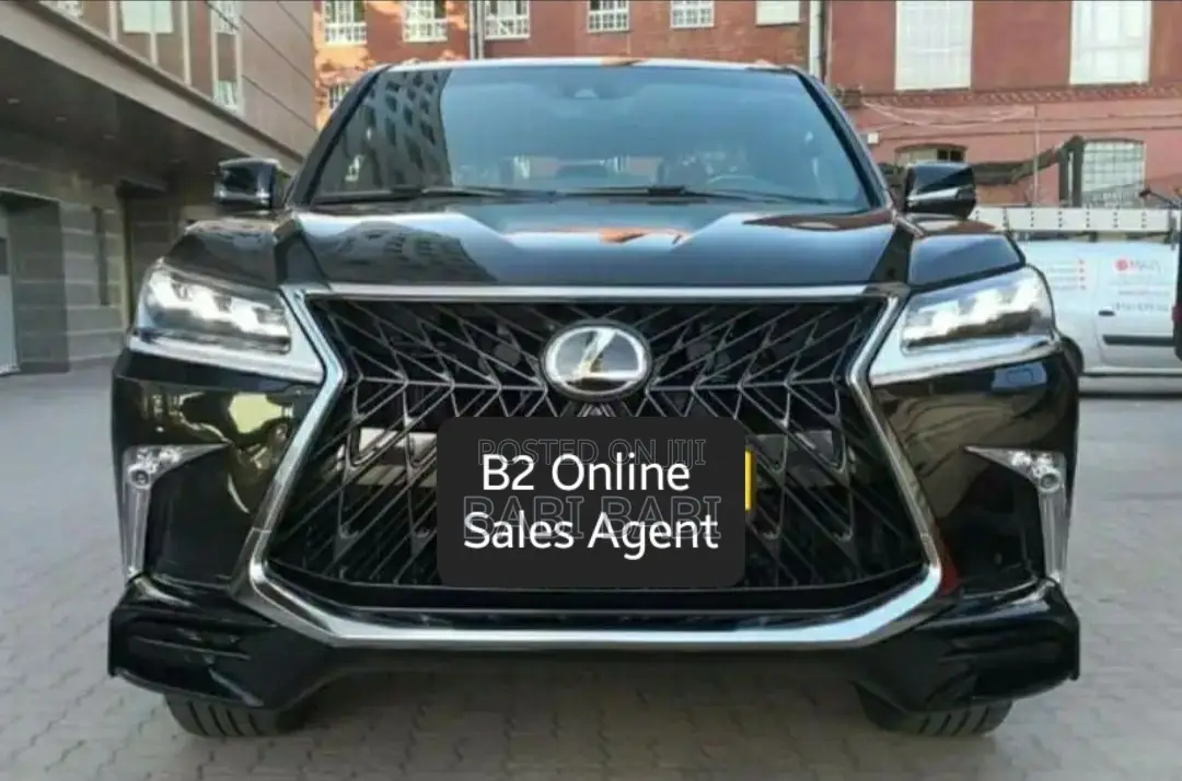 Lexus LX 2022 Matt Black
