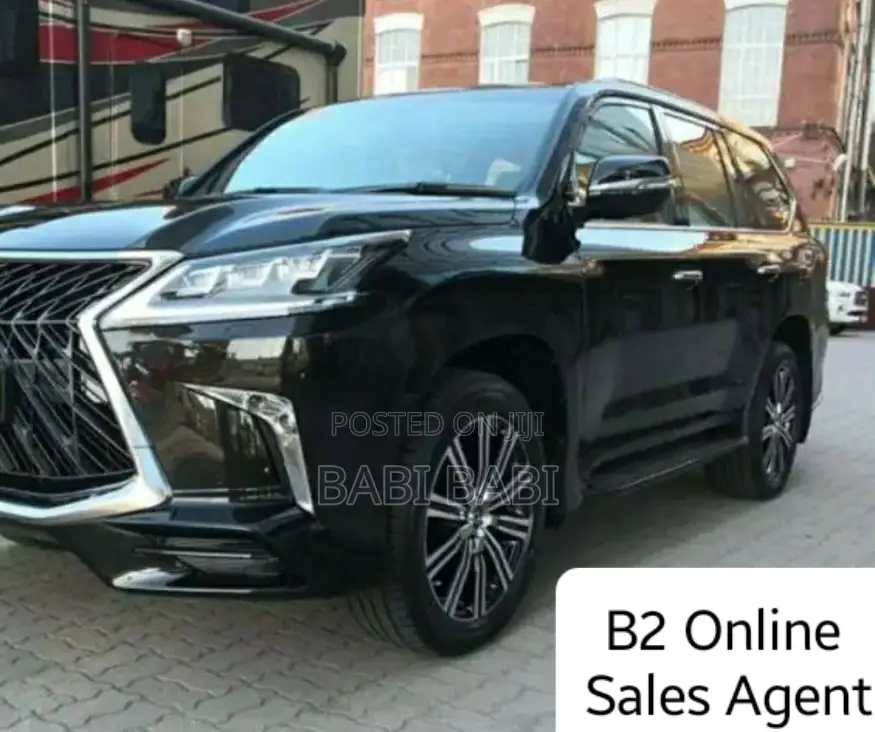 Lexus LX 2022 Matt Black