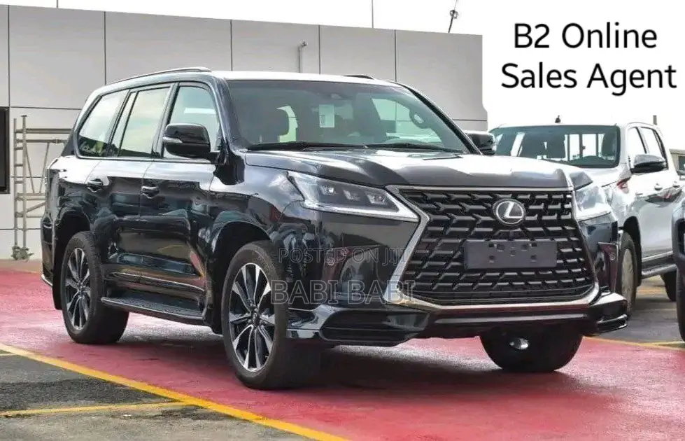 Lexus LX 2022 Matt Black