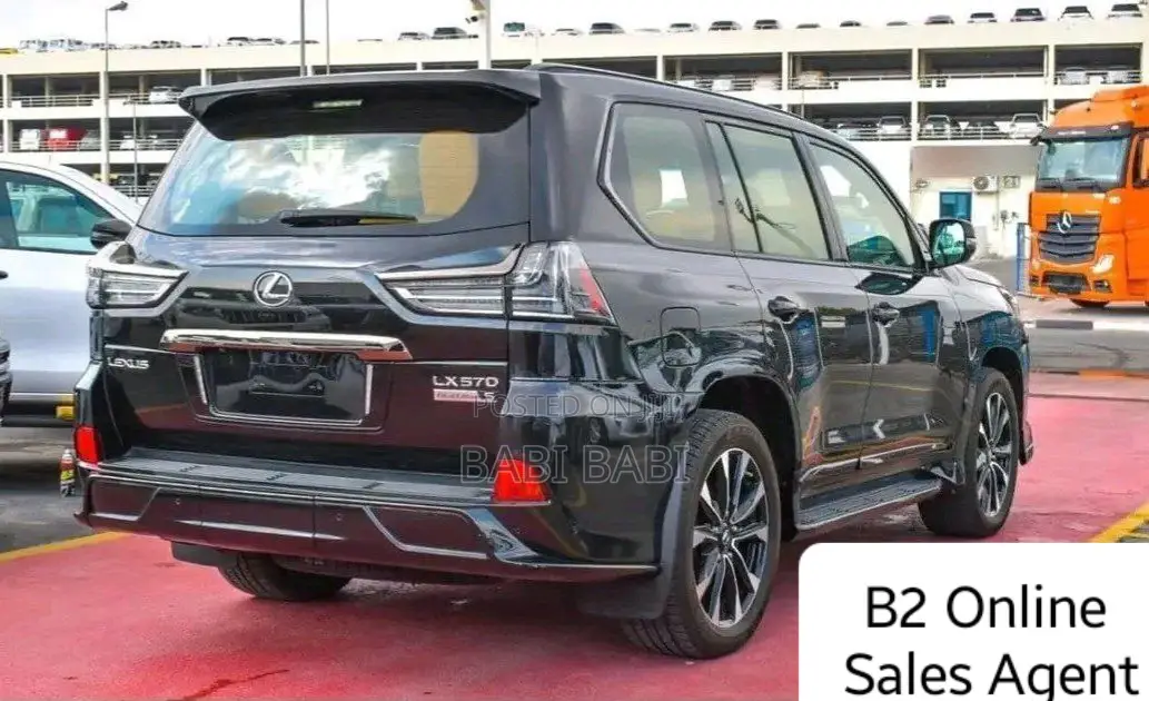 Lexus LX 2022 Matt Black