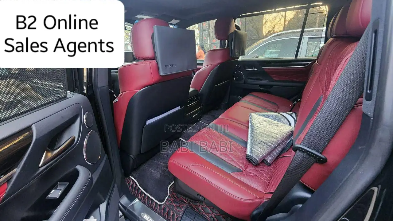 Lexus LX 2022 Matt Black