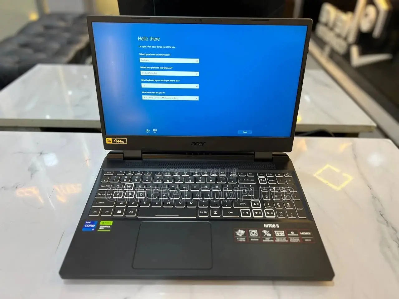 New Laptop Acer NITRO 5 16GB Intel Core I7 SSD 512GB