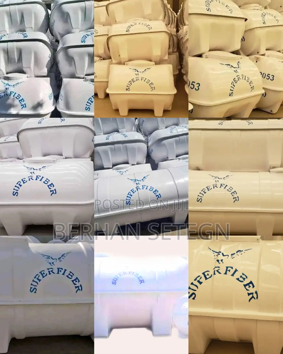 ሱፐር የውሀ ሮቶ ፋብሪካ Super Fiber Water Tanker Roto