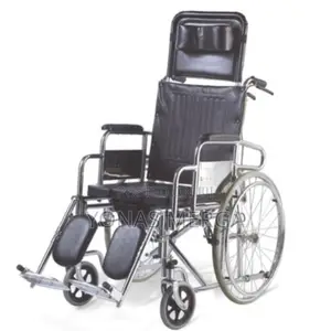 Wheelchair -45cm Seat Width Adjustable Backrest 8“PVC Castor