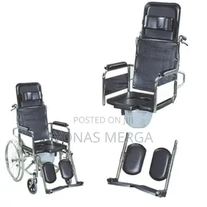 Wheelchair Gifts Black Fold Wheelchair_handbrake Adjustable