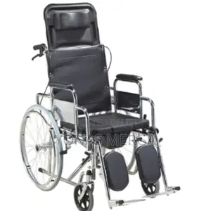Toilet Wheelchair Wheelchair Incorporates a Frame, Seat,