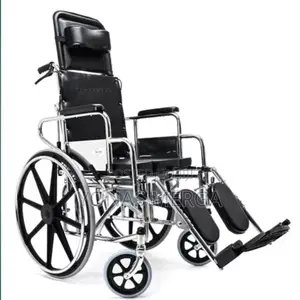 Heavy Duty Foldable Wheelchair for Heavy Patients (Regular)