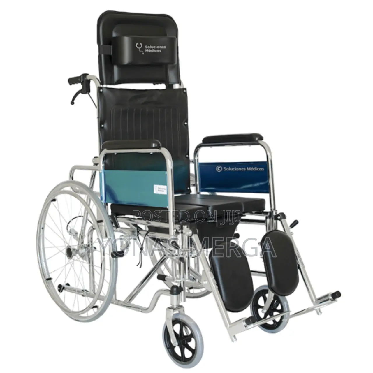 Kosmocare Pride Imported Commode Wheelchair Chair_old People
