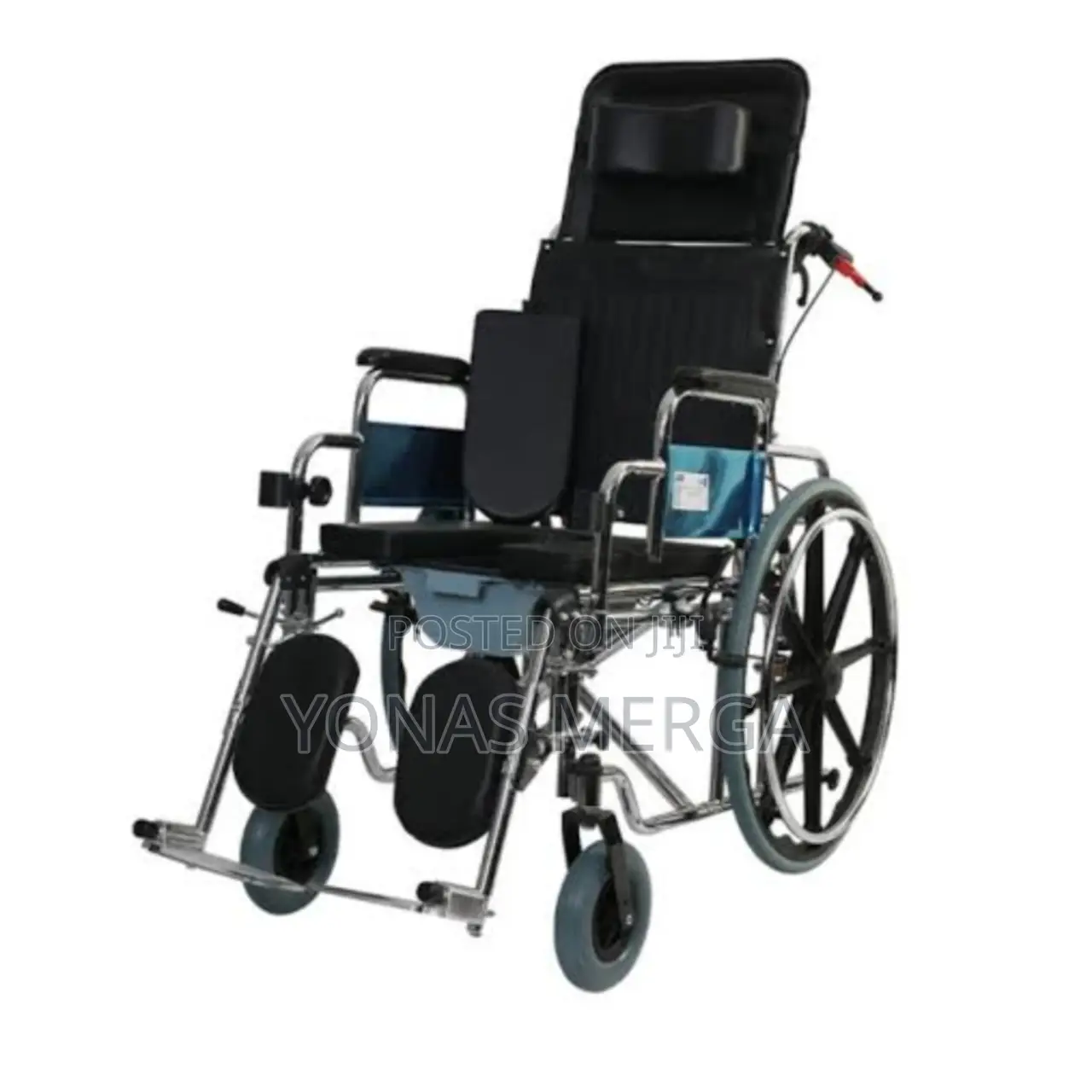 New Wheelchair Full Arms Removable Footrest Drive Medical