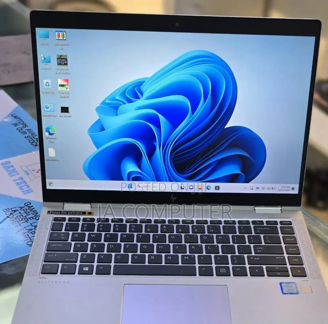 New Laptop HP EliteBook X360 1040 G7 16GB Intel Core I7 SSD 512GB