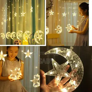 Photo - Moon Star Shape Led Light