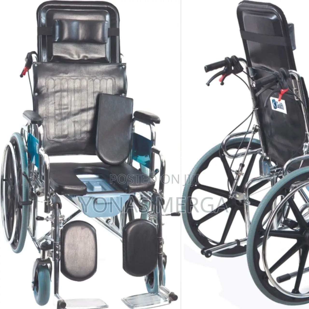 Toilet Wheelchair for Adults, Wheelchair_lqian Wheelchairs