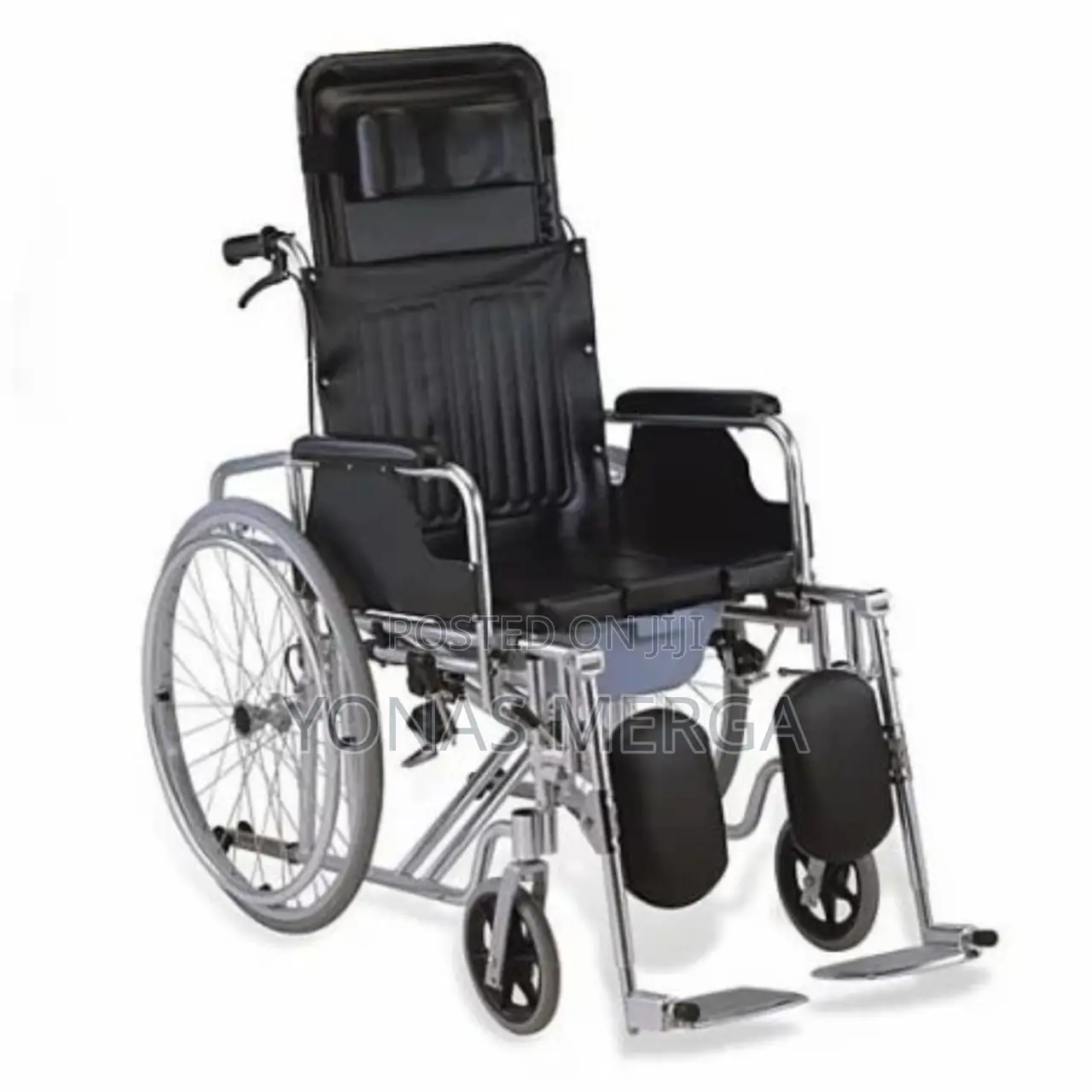 Aluminum Wheelchair With Reclining Back Container AC – 59Δ