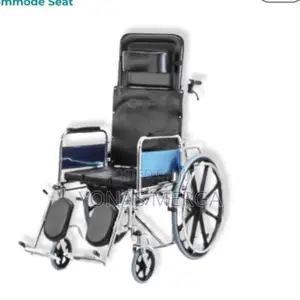 Recliner Wheelchair - Full Arms and Elevating Legrest -6180s