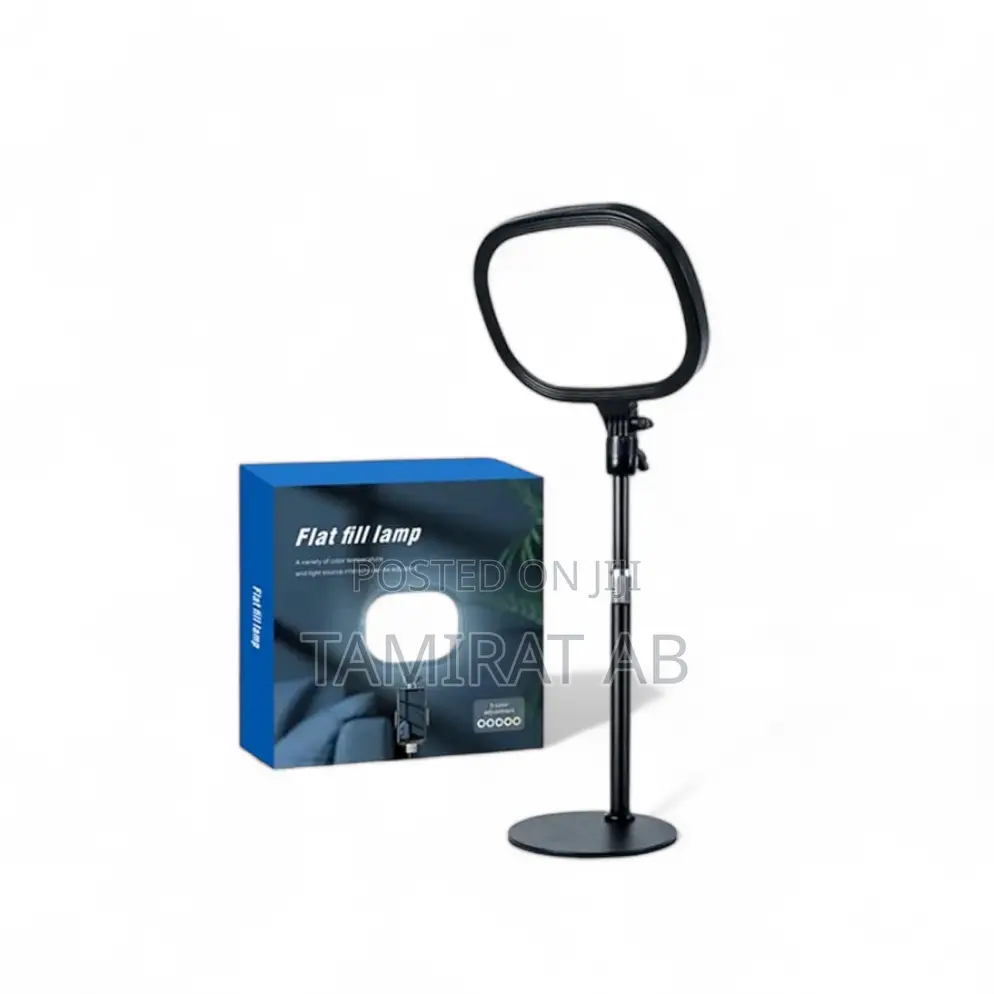 Desktop LED Panel Fill Light, Phone Holder And Extend Stand