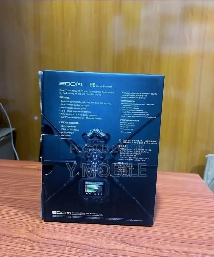 Zoom H8 8-Input/ 12-Track Port