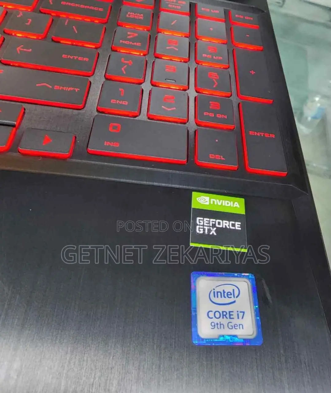 New Laptop HP Omen 15 16GB Intel Core I7 SSD 512GB