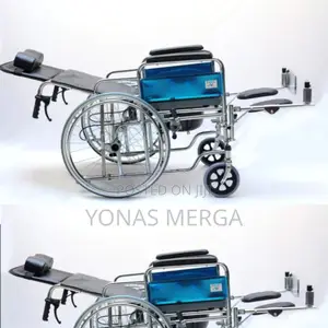 Photo - Wheelchair _Reclining Back,Elevating Legrest,Handbrakes, Etc