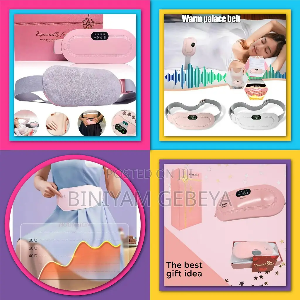 በወር አበባ ወቅት
 የህመም ስሜትን ያስታግሳል
 Menstrual Heating Pad