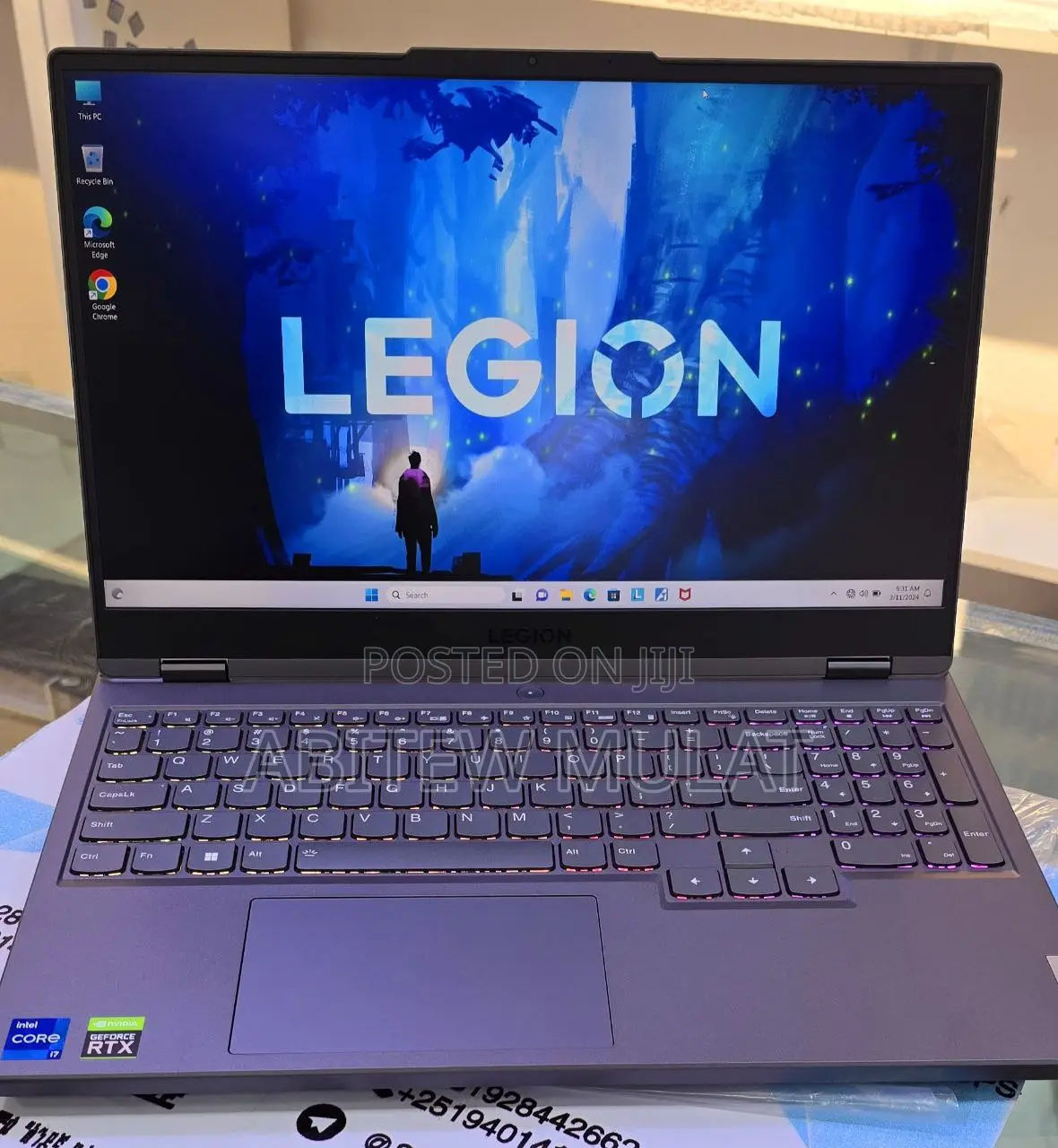 New Laptop Lenovo Legion 5 16GB Intel Core I7 SSD 2T