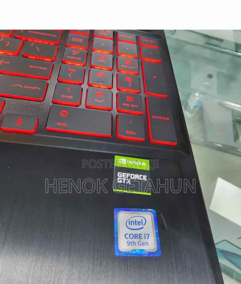 New Laptop HP Omen 15 16GB Intel Core I7 SSD 512GB