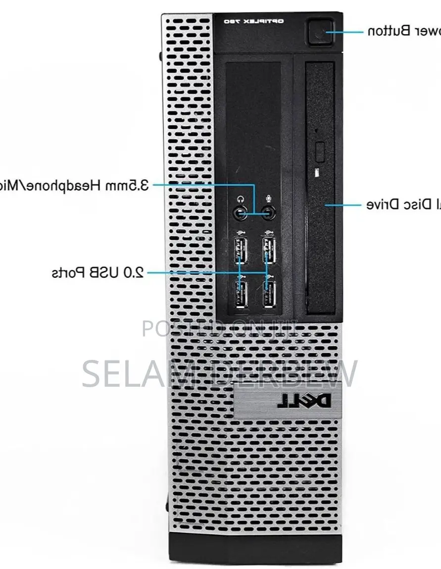 New Desktop Computer Dell OptiPlex 790 4GB Intel Core I5 HDD 500GB