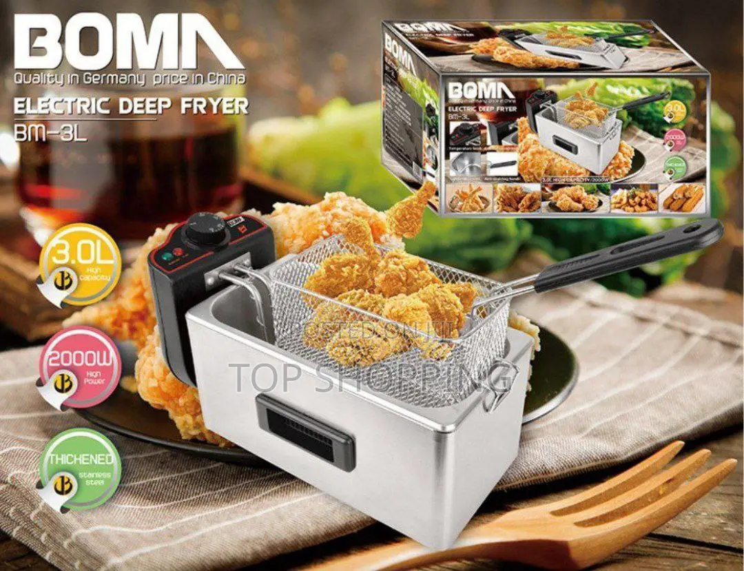 Original Boma DEEP FRYER 3 Liter