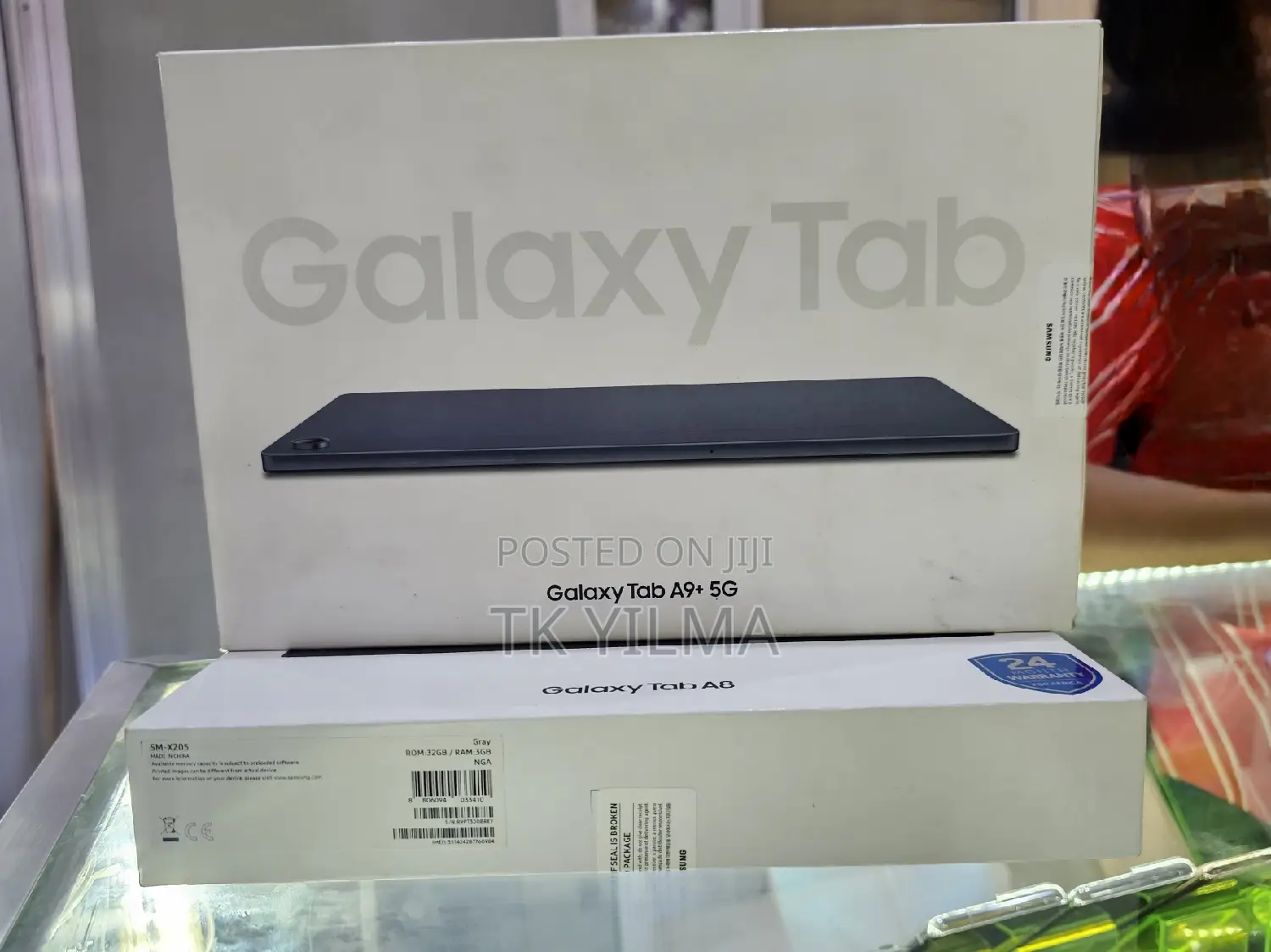 New Samsung Galaxy Tab A9+ 64 GB Black
