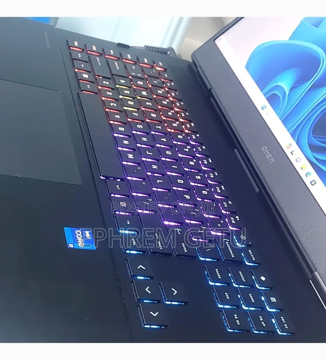 New Laptop HP Omen 17 16GB Intel Core I7 SSD 1T