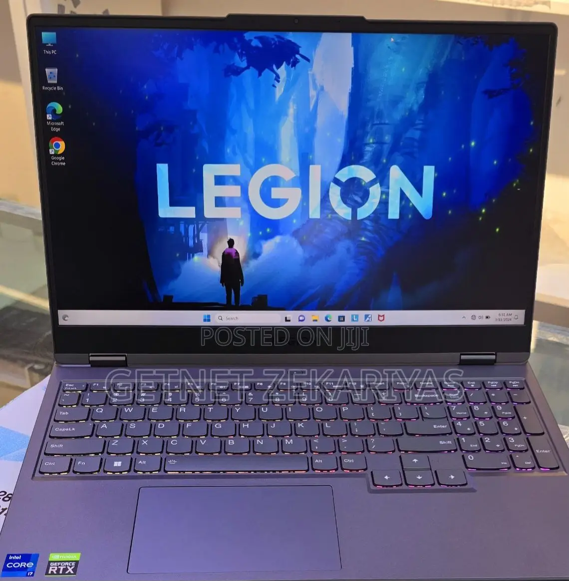 New Laptop Lenovo Legion 5 16GB Intel Core I7 SSD 2T