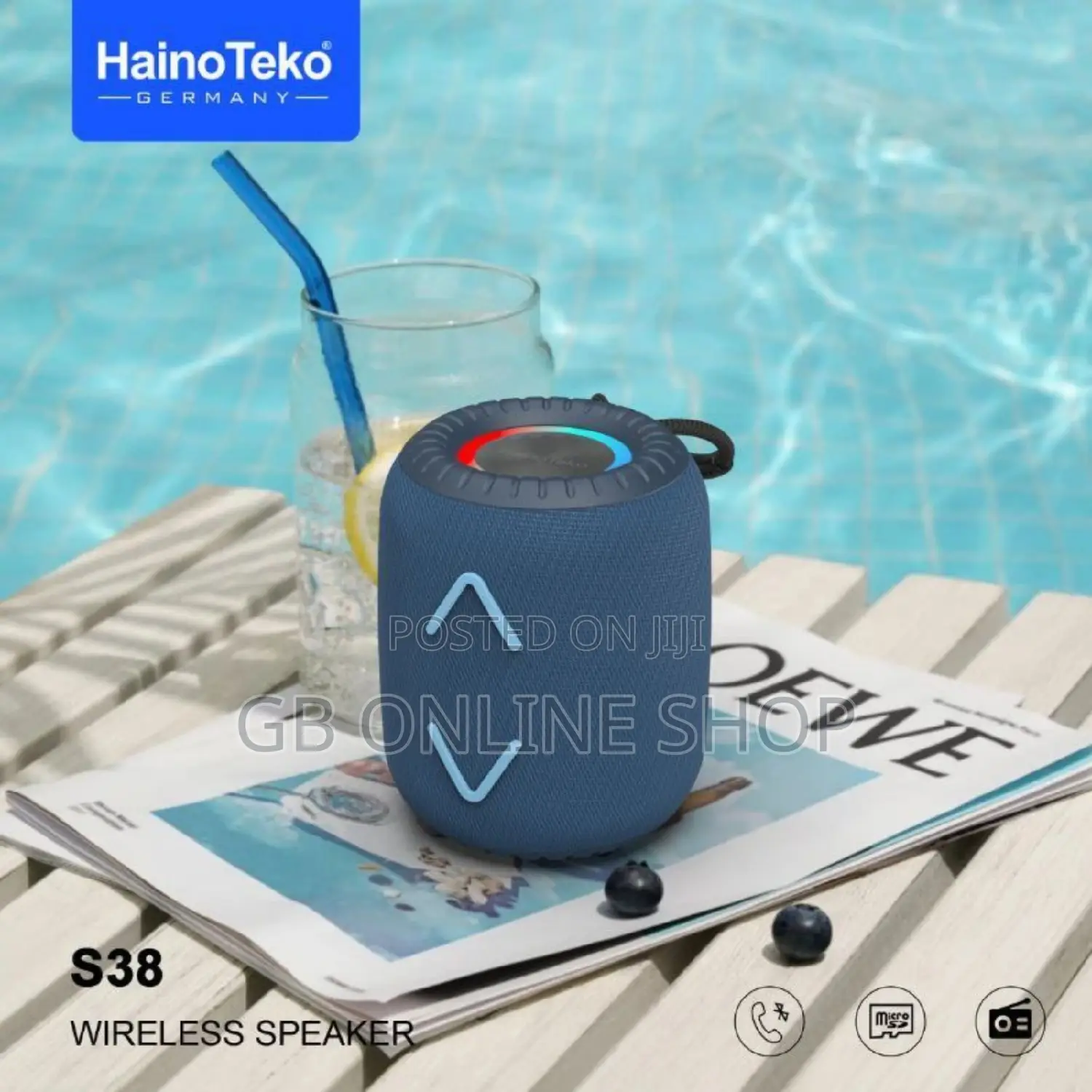 Hainoteko S38 Bluetooth Speaker