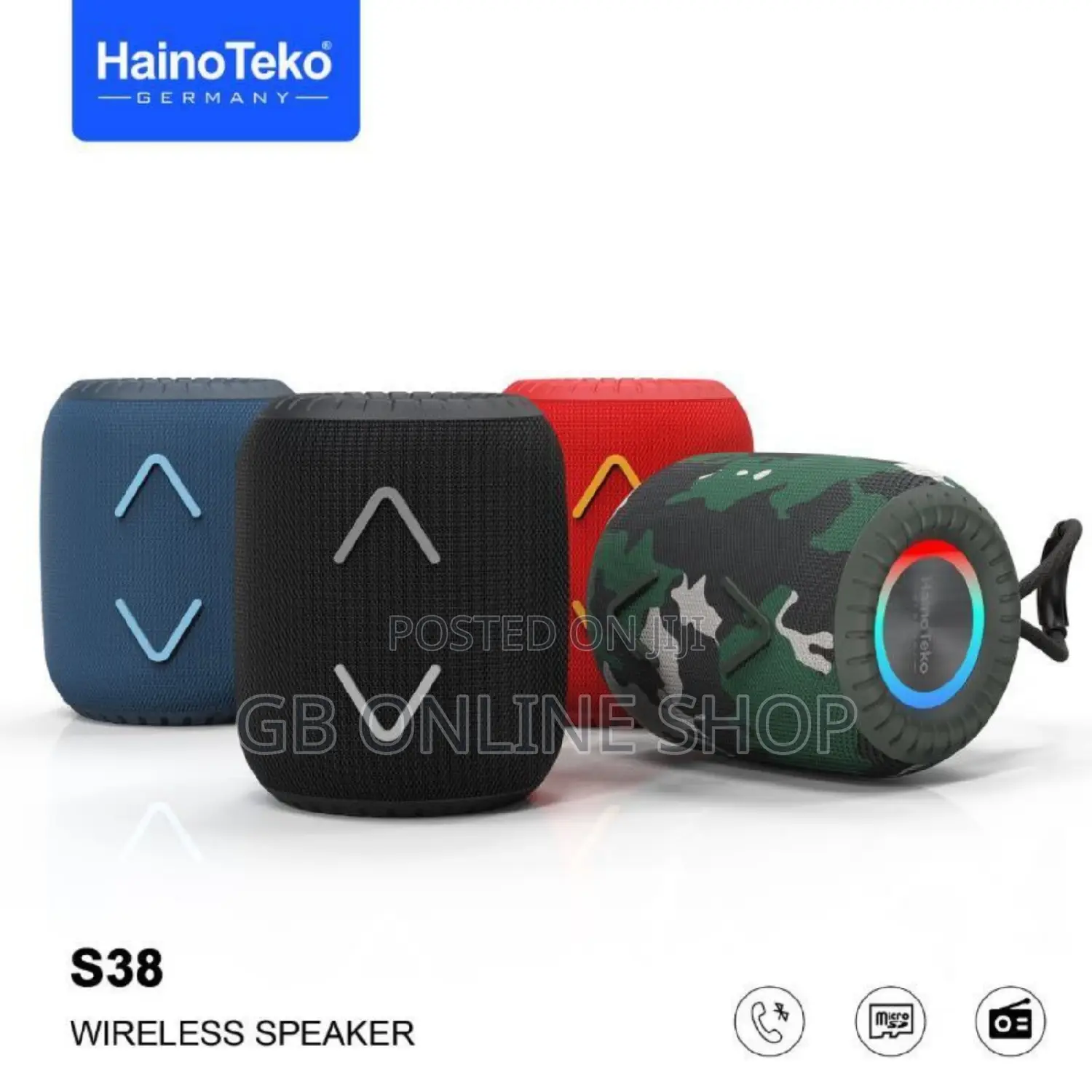 Hainoteko S38 Bluetooth Speaker