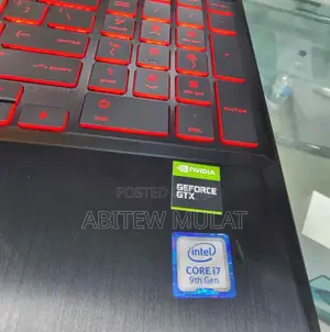 New Laptop HP Omen 15 16GB Intel Core I7 SSD 512GB