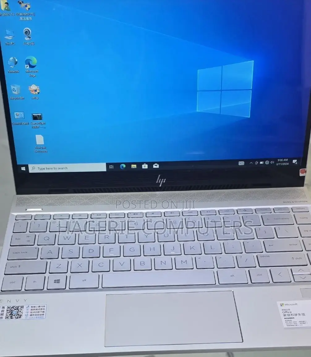 New Laptop HP Envy 13 8GB Intel Core I5 SSD 512GB