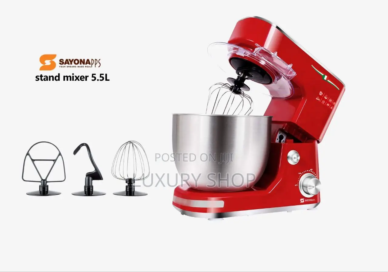 Sayona Stand Mixer// ሊጥ እና እንቁላል መቀላቀሊያ