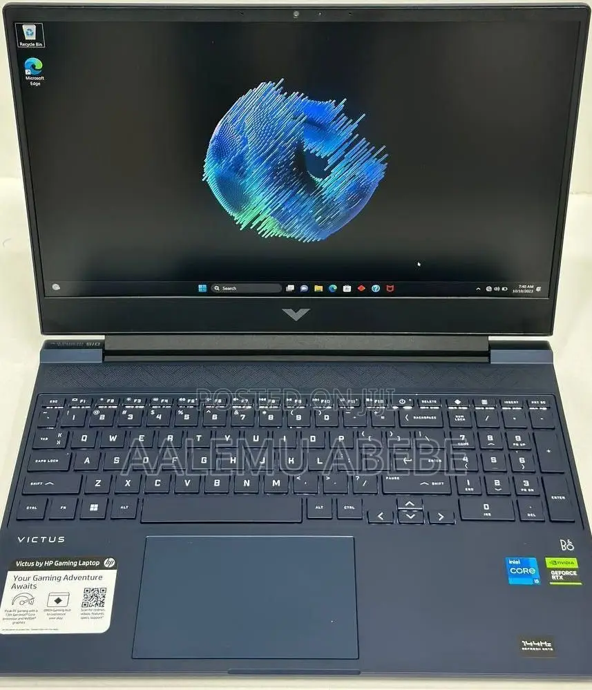 New Laptop HP Victus 16 16GB Intel Core I5 SSD 512GB