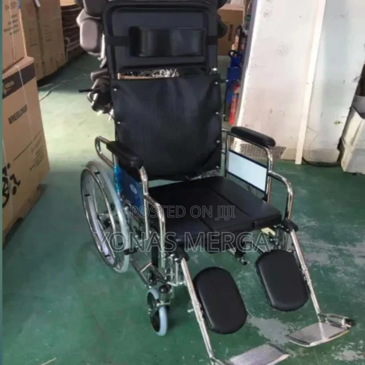 Commode Wheelchair With Function Like Foldability,Adjustable