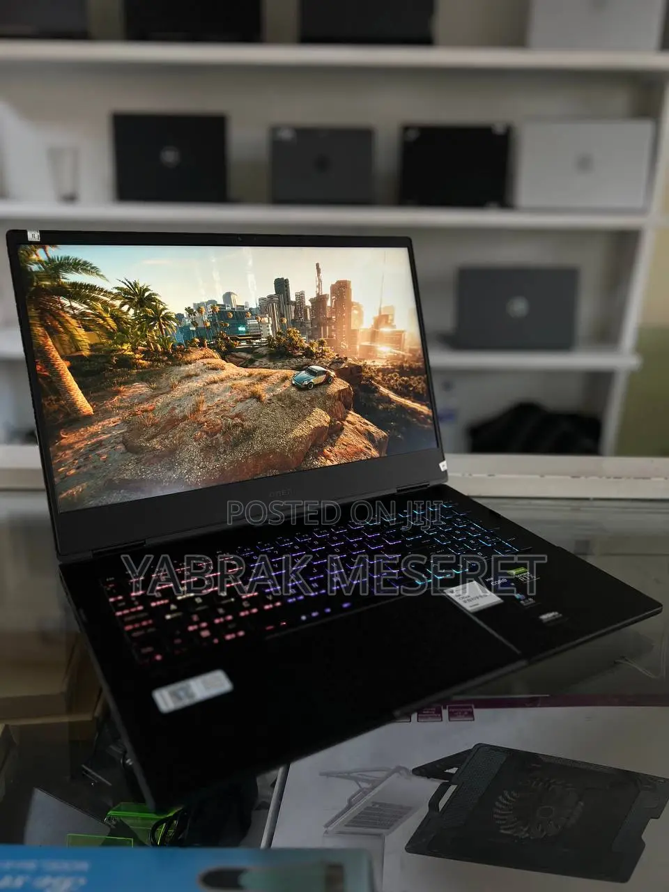 New Laptop HP Omen 17 16GB Intel Core I7 SSD 1T