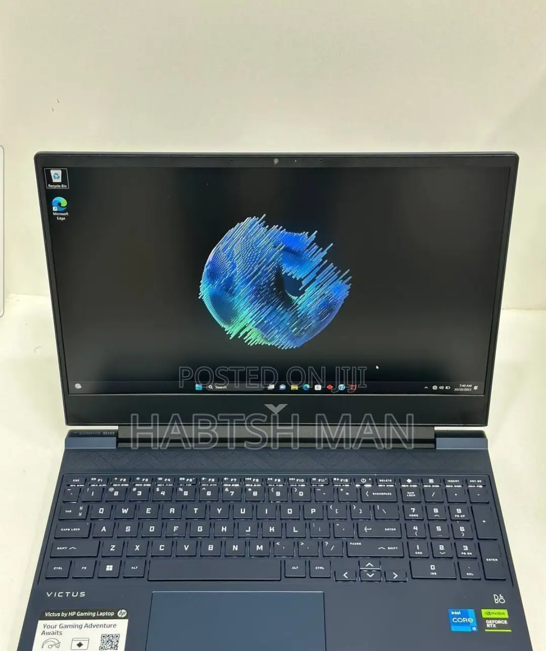 New Laptop HP Victus 15 8GB Intel Core i5 SSD 512GB