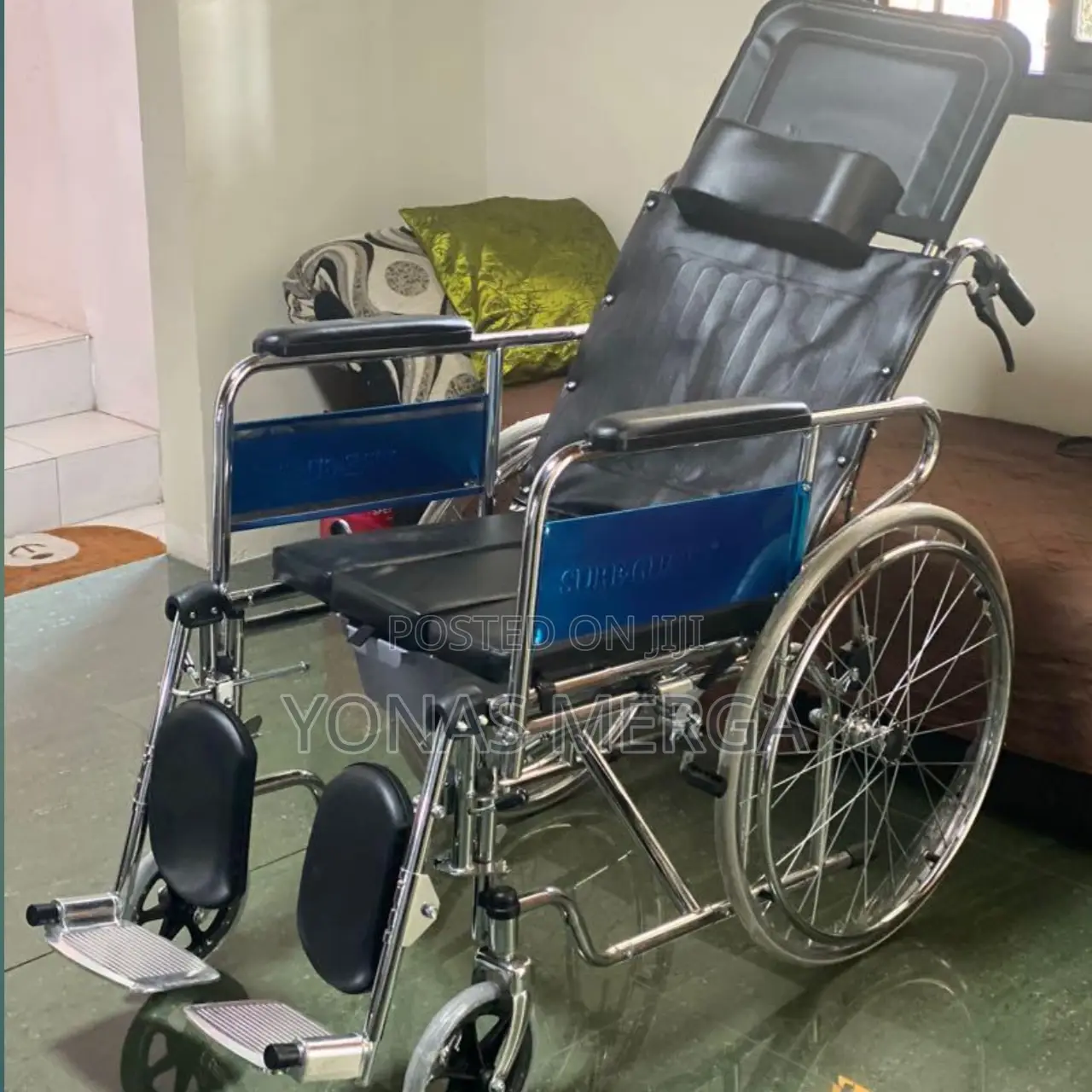 Wheelchair W/Flip-Backs Arms for Handicapped,Elderly,Injured