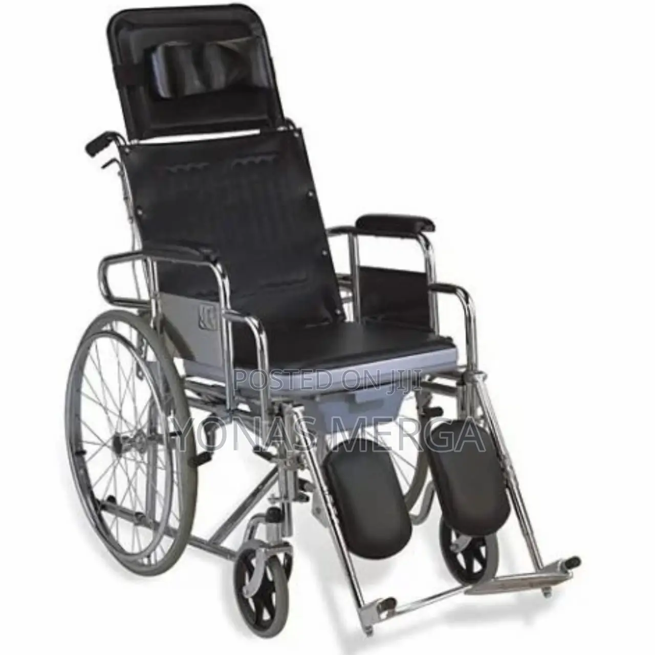Sleeping Position Commode Wheelchair Is One of Multipurpose