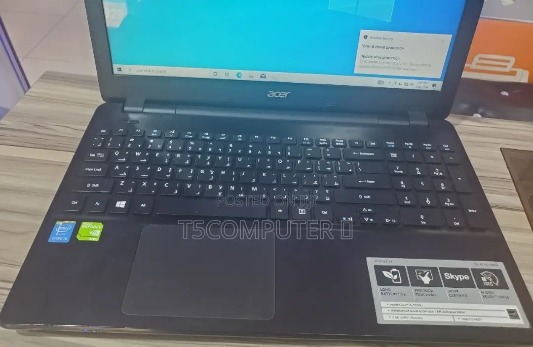 New Laptop Acer Aspire VX 15 8GB Intel Core I5 SSD 500GB