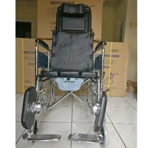 Potty Wheelchairs Folding Standard Reclining Wheelchair