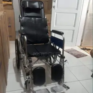 Wheelchair Wiz Commode(Sliding Mechanism)Bed Type Wheelchair