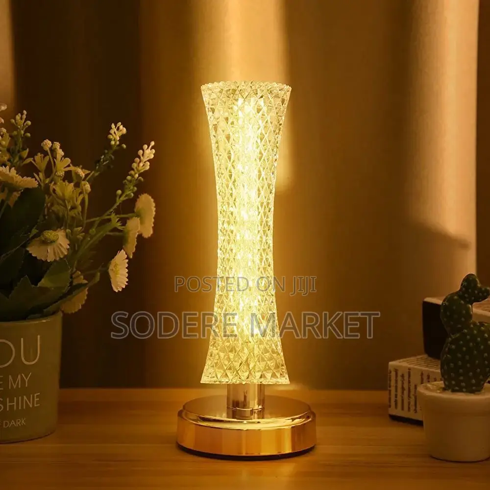LED Crystal Table Lamp