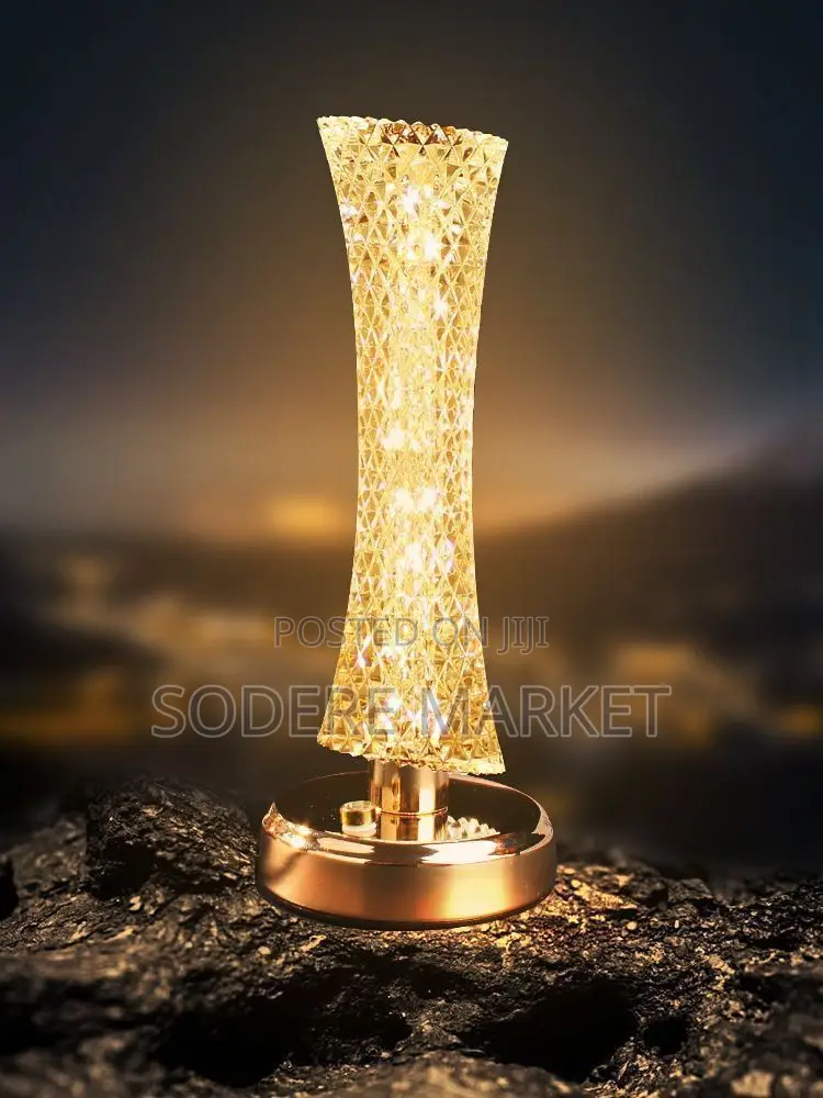 LED Crystal Table Lamp
